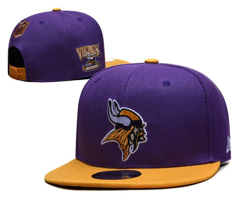 2023 NFL Minnesota Vikings Hat YS20240110->->Sports Caps